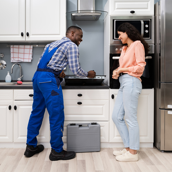 can you provide an estimate for cooktop repair before beginning any work in Dry Point
